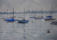 Boats Lake Harriet